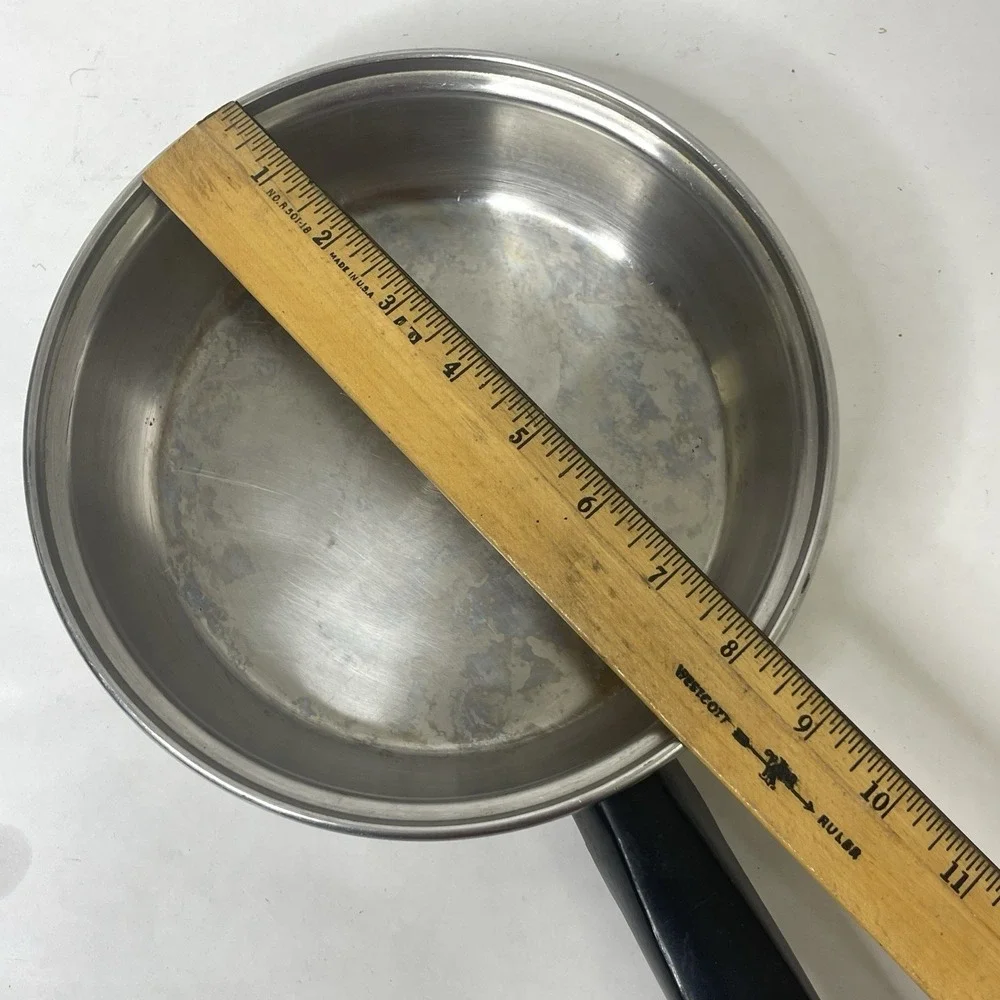 Vintage Lifetime Cookware 8 Inch Skillet Fry Pan‎ 18-8 Stainless USA No Lid